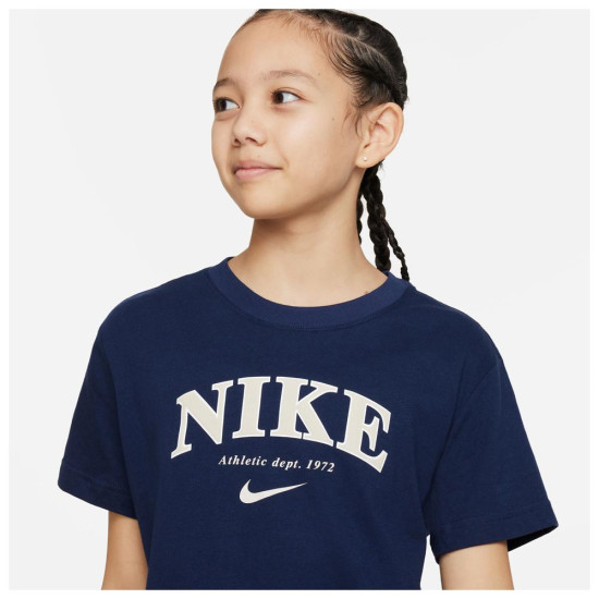 Nike Παιδική κοντομάνικη μπλούζα G Sportswear Trend BF Tee Nike Παιδική κοντομάνικη μπλούζα G Sportswear Trend BF Tee